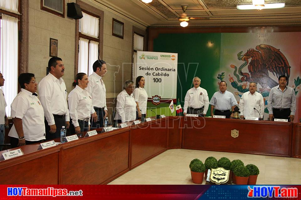 Hoy Tamaulipas Gobierno De Tampico Cumple Con Cien Sesiones De Cabildo