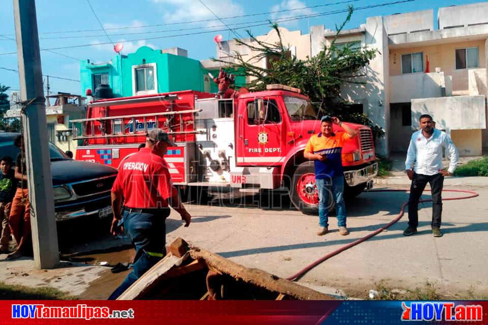 Hoy Tamaulipas Se Incendia Vivienda Abandonada En Altamira