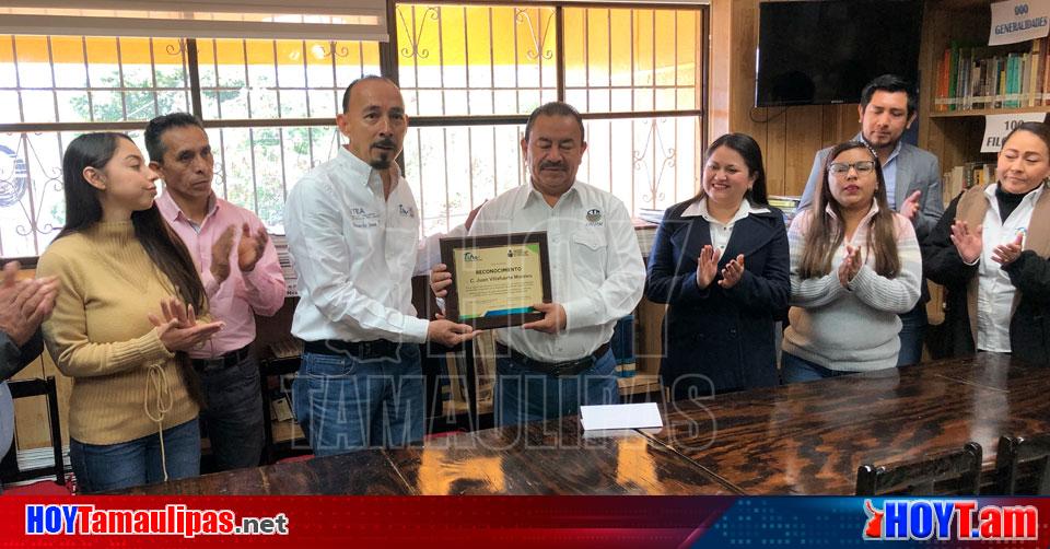 Hoy Tamaulipas Reconocen Al Sjoiim Por El Apoyo Educativo A Obreros