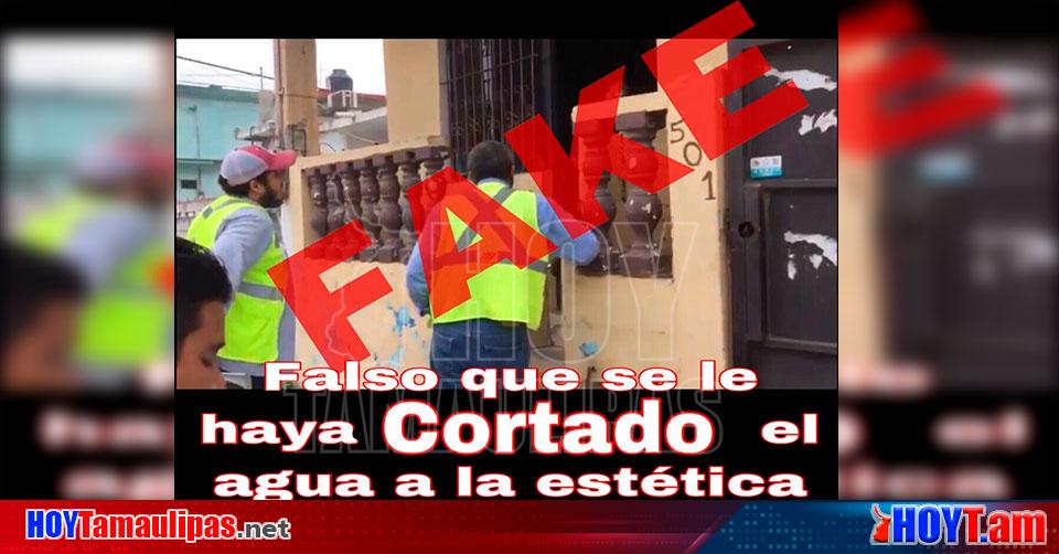 Hoy Tamaulipas Falso Que Comapa Zona Conurbada Haya Cortado El Agua A