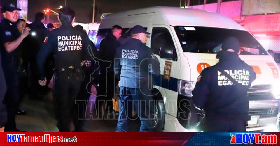 Hoy Tamaulipas Detienen A Policia De Ecatepec Por Disparar Contra