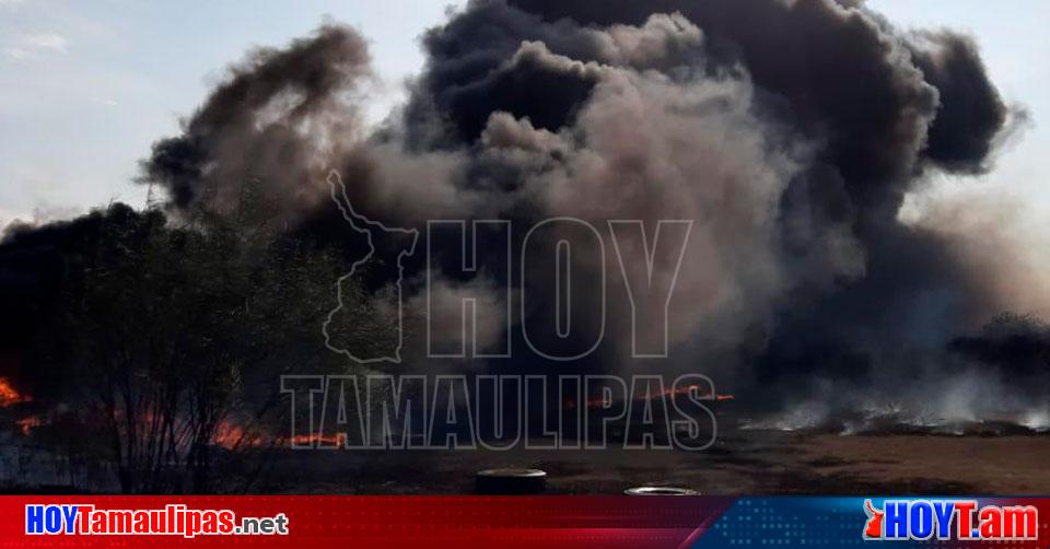 Hoy Tamaulipas Tamaulipas Fuerte Incendio A Un Costado De