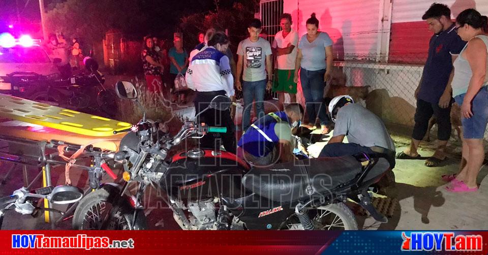 Hoy Tamaulipas Seguridad Tamaulipas Chocan Motociclistas Y Uno