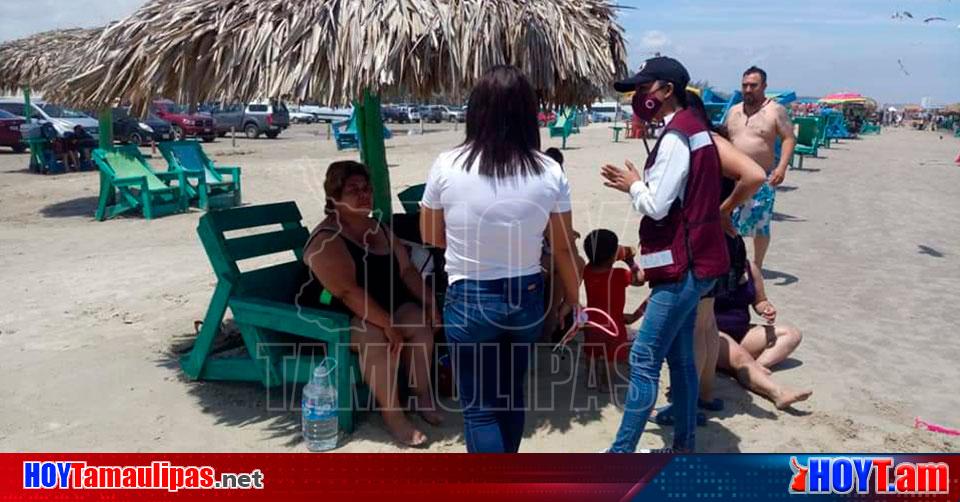 Hoy Tamaulipas Tamaulipas Refuerzan La Vigilancia Sanitaria En Playa