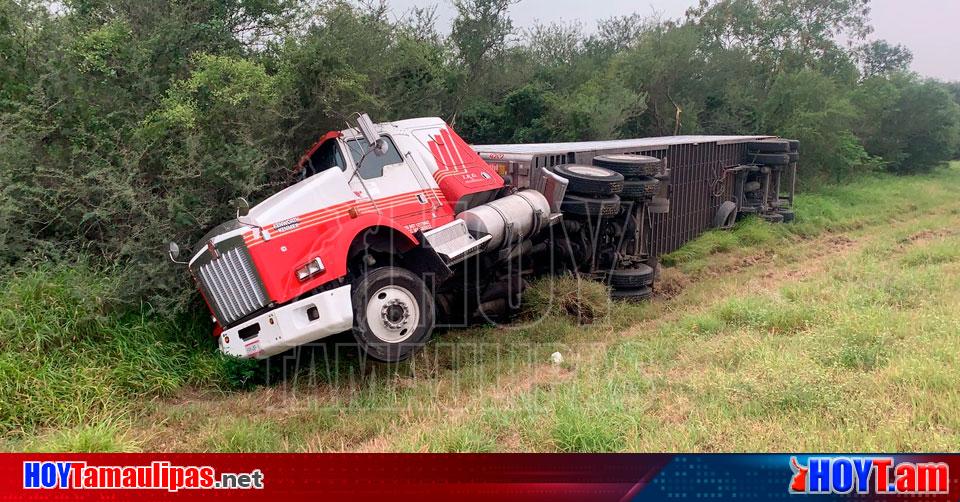 Hoy Tamaulipas Accidentes En Carreteras De Tamaulipas Volcadura De