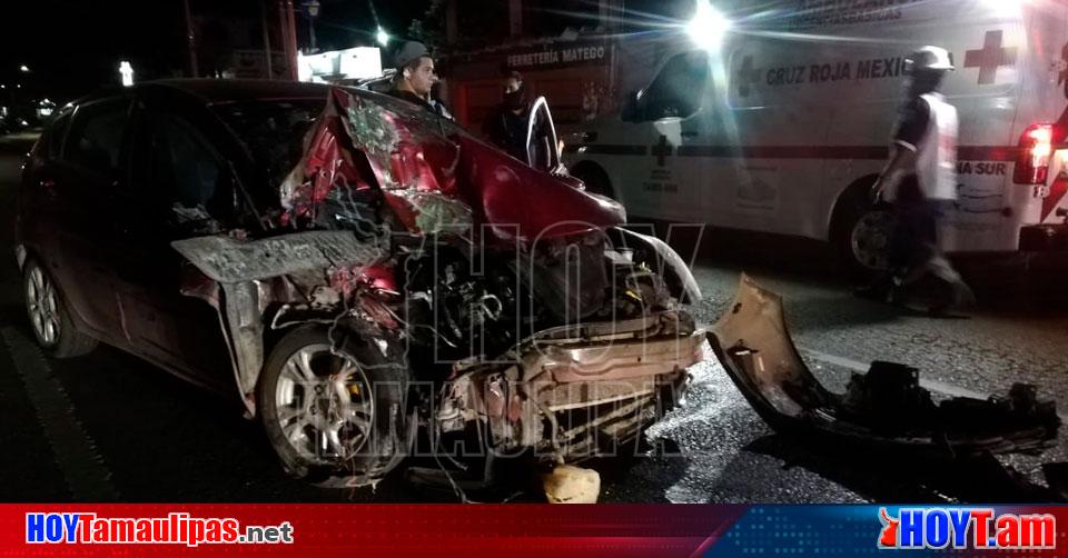 Hoy Tamaulipas Accidentes En Tamaulipas Ebrio Joven Se Salva De