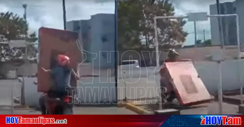 Hoy Tamaulipas Nacional Viral VÃ DEO Se les cae la pantalla que