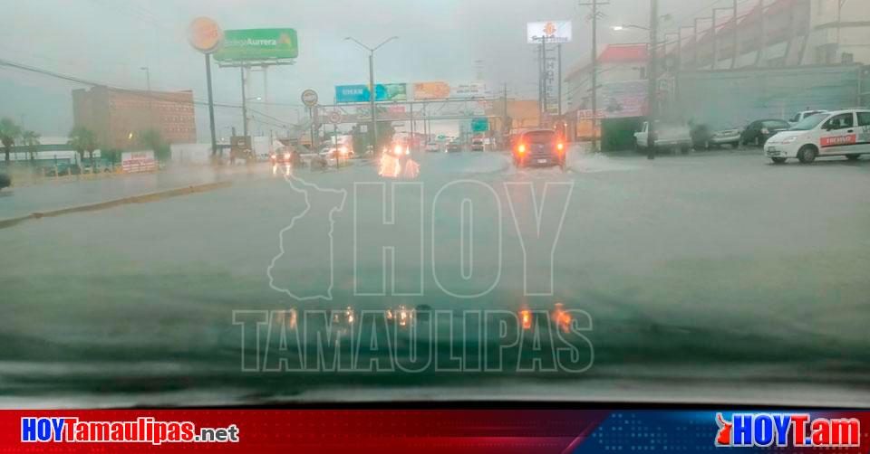 Hoy Tamaulipas Lluvias En Tamaulipas Lluvia Dejo Encharcamientos