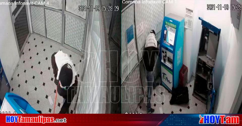 Hoy Tamaulipas Robo En Tamaulipas Roban Dinero De Cajeros Automaticos