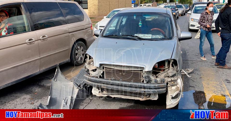 Hoy Tamaulipas Accidente En Tamaulipas Deja Colision Danios