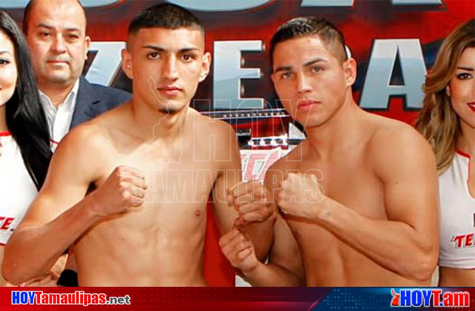 Hoy Tamaulipas Boxeadores Carlos Diaz Y Miguel Beltran Lucen En Practica