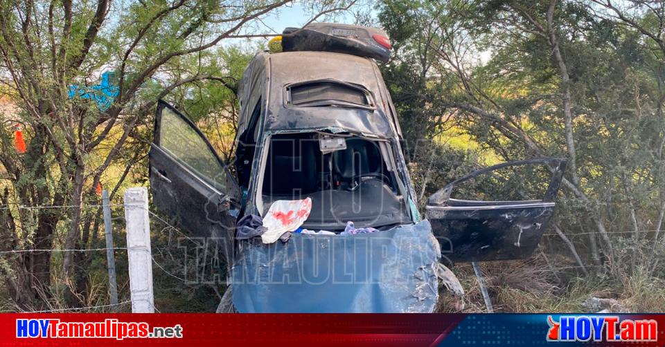 Hoy Tamaulipas Accidentes En Tamaulipas Volcadura En Carretera Hacia