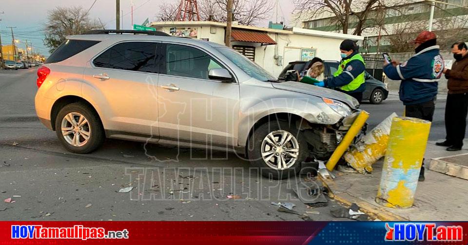 Hoy Tamaulipas Choque En Tamaulipas Se Pasa Alto Y Causa Fuerte