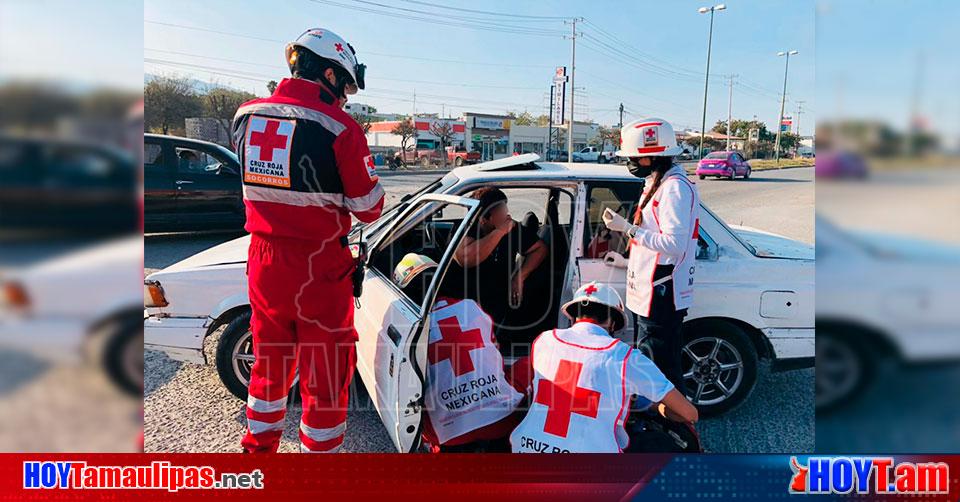 Hoy Tamaulipas Accidente En Tamaulipas Mujer Provoca Choque En La