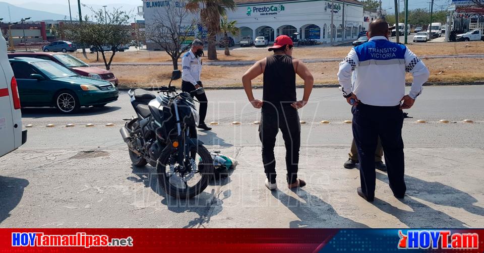 Hoy Tamaulipas Accidentes Viales En Tamaulipas Tumban De Su Moto A