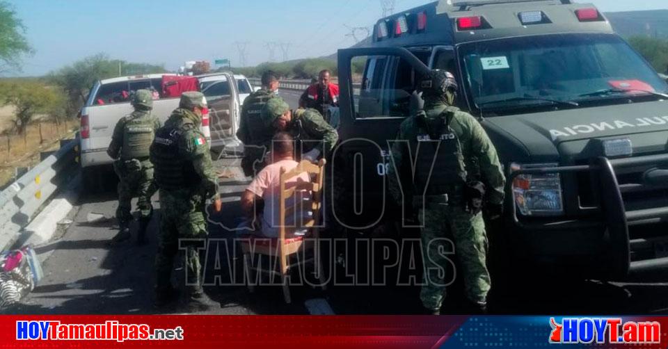 Hoy Tamaulipas Choque En Tamaulipas Cinco Heridos Deja Accidente En