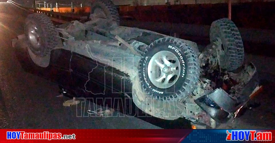 Hoy Tamaulipas Accidentes En Tamaulipas Sobrevive A Volcadura En