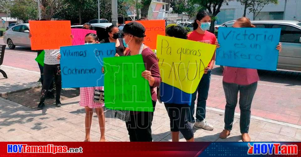 Hoy Tamaulipas Protesta En Tamaulipas Protestan Habitantes De La