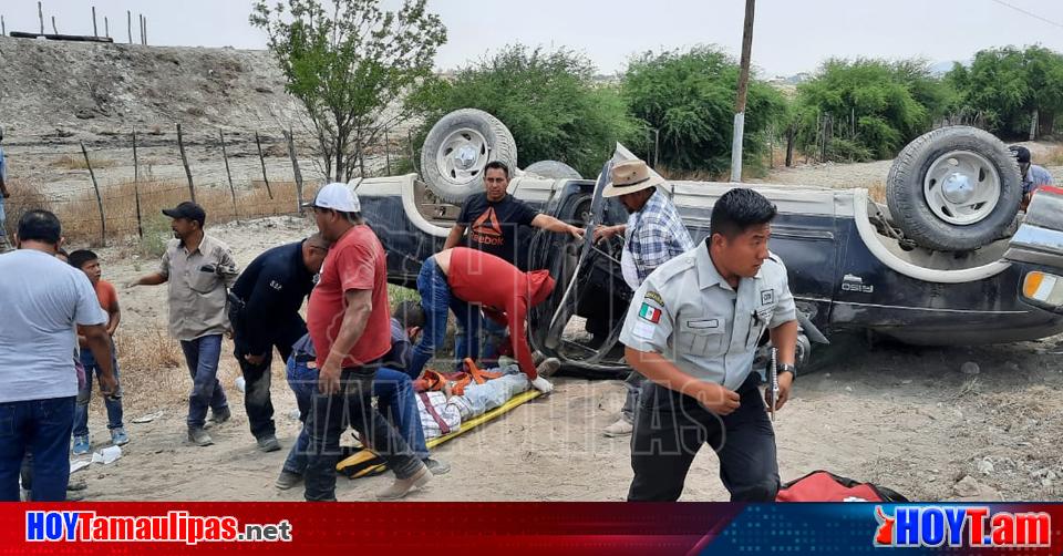 Hoy Tamaulipas Volcadura En Tamaulipas Familia Resulta Lesionada Tras