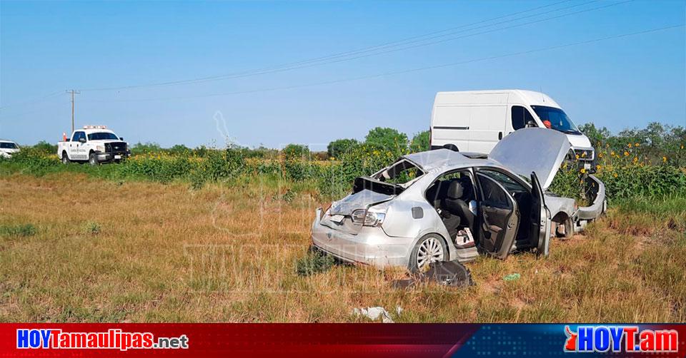 Hoy Tamaulipas Accidentes En Tamaulipas Volcadura Deja Dos Personas