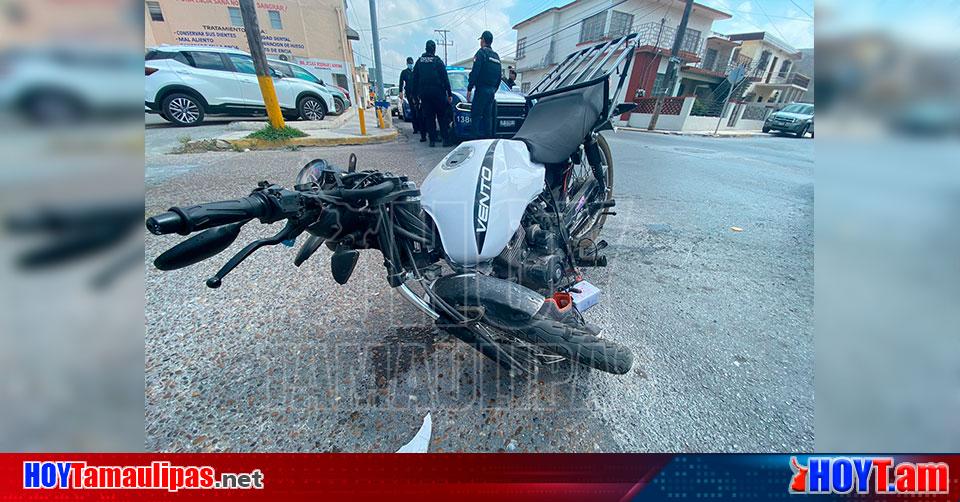 Hoy Tamaulipas Accidentes En Tamaulipas Sufre Posible Traumatismo De