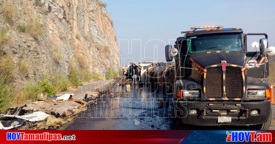 Hoy Tamaulipas Volcadura En Tamaulipas Volcadura De Pipa Genero Caos