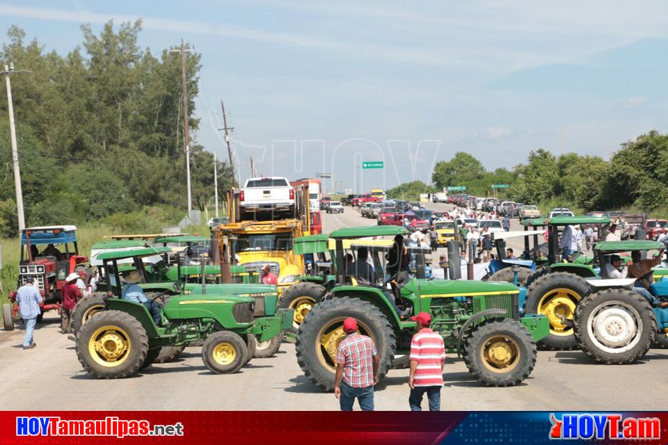 Hoy Tamaulipas Bloquean Carretera Nuevamente Productores De Altamira