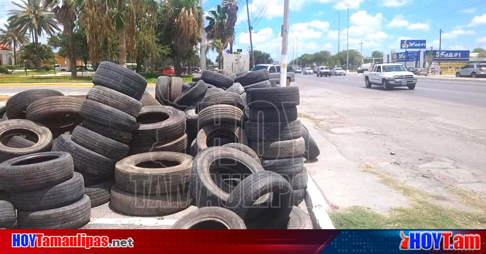 Hoy Tamaulipas Tamaulipas Recolectan 7 Mil Llantas En Un Mes En Matamoros