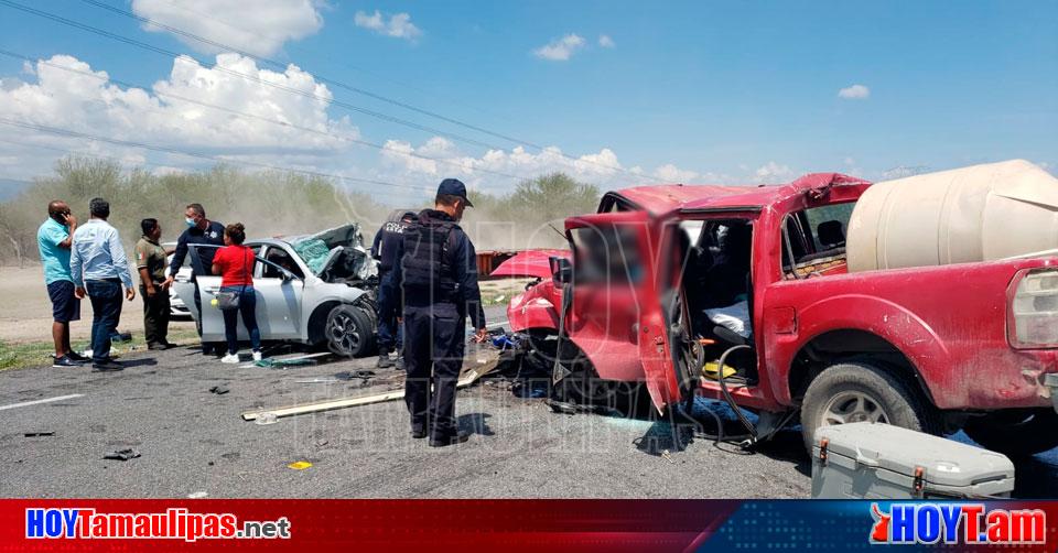 Hoy Tamaulipas Choque En Tamaulipas Carreterazo En La Victoria