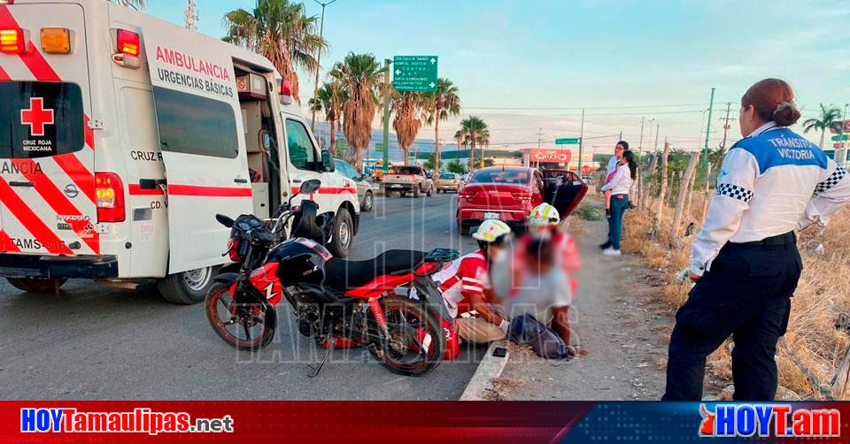 Hoy Tamaulipas Accidentes En Tamaulipas Conductora Tumba A