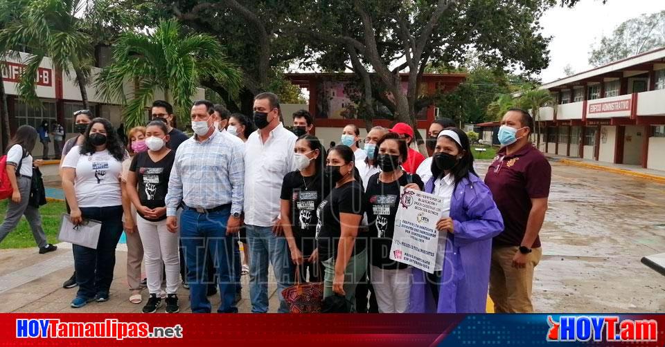 Hoy Tamaulipas Protesta En Tamaulipas Protestan Profes Por Falta De