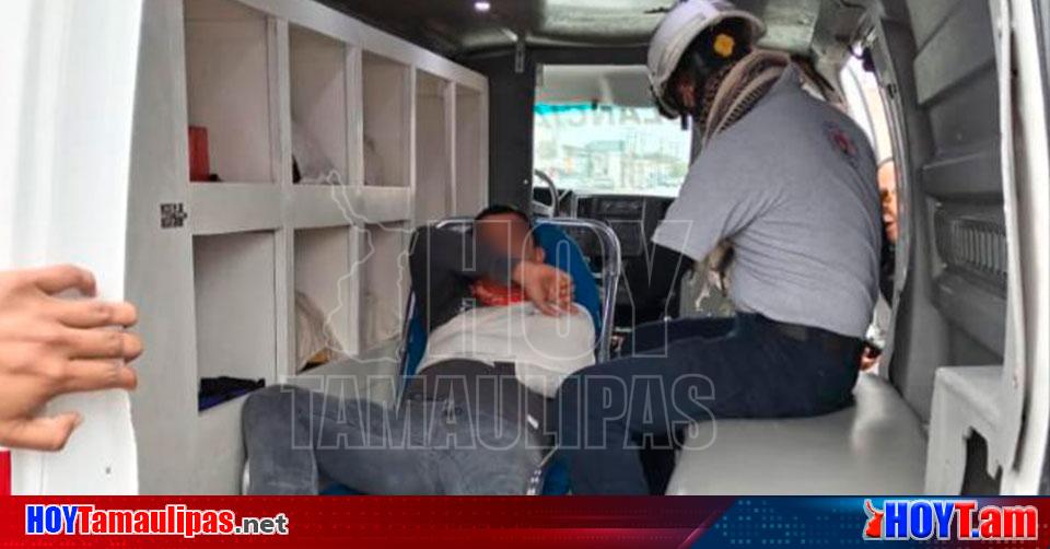 Hoy Tamaulipas Accidente En Tamaulipas Lesionan A Motociclista Tras