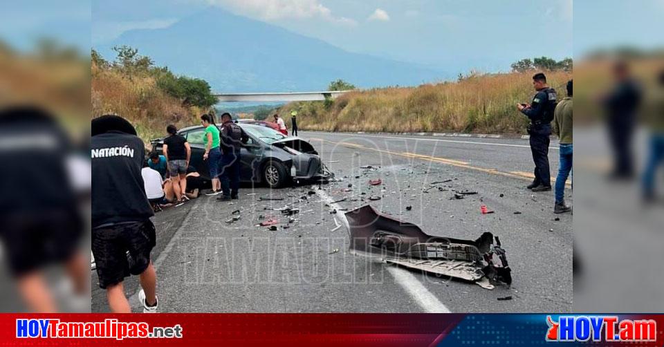 Hoy Tamaulipas Taretan Ocho Lesionados Deja Accidente Carretero En