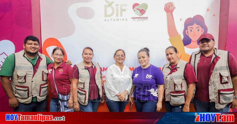 Hoy Tamaulipas Dif Altamira Tamaulipas Entrega Dif Altamira Apoyos