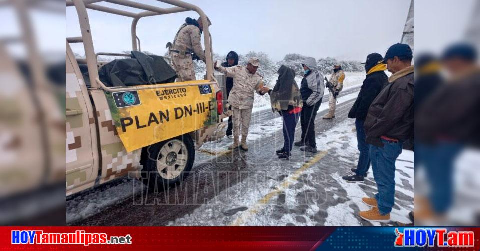 Hoy Tamaulipas Hermosillo Saldo Blanco Tras Nevada En Sonora