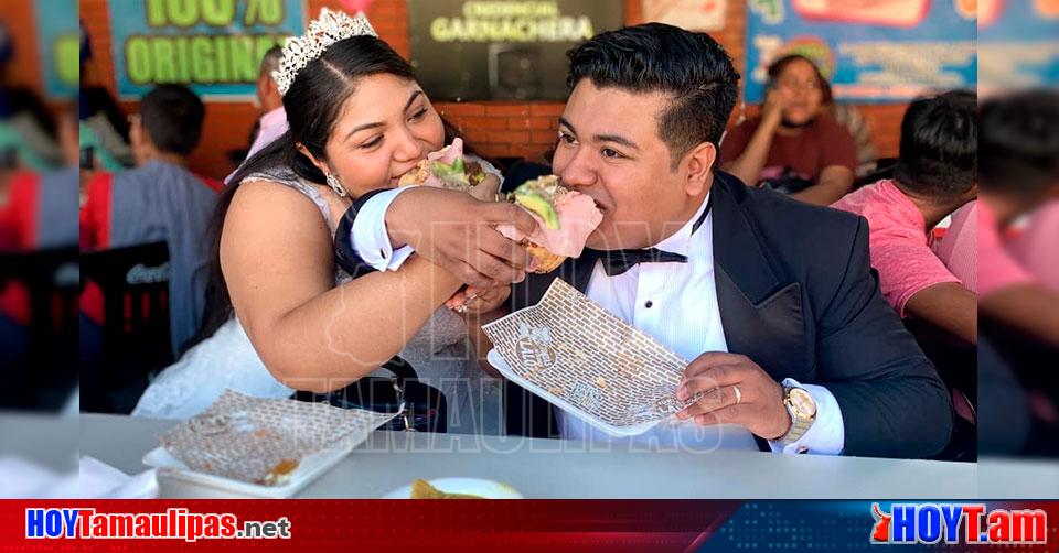 Hoy Tamaulipas Tamaulipas Novios Festejan Su Boda Con Unas Tortas De