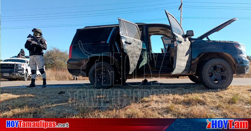 Hoy Tamaulipas Aseguran Camioneta Y Arsenal Durante Operativo En Durango