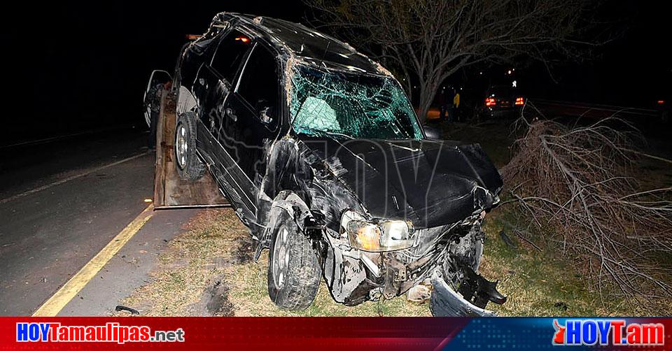 Hoy Tamaulipas Accidente En Tamaulipas Joven Vuelca En Su Camioneta Y