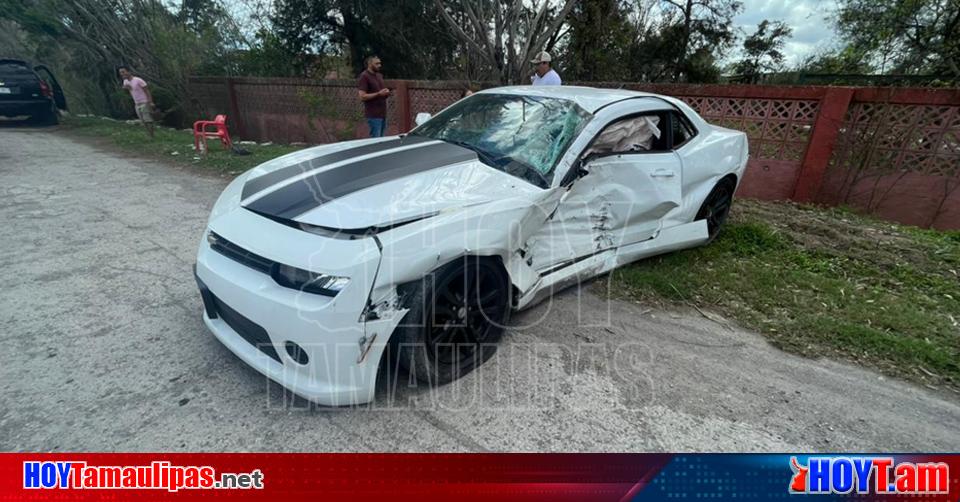 Hoy Tamaulipas Tamaulipas Fuerte Choque En La Carretera A La Playa