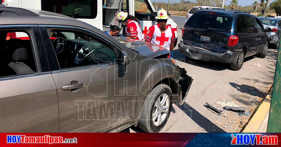 Hoy Tamaulipas Accidente En Tamaulipas Confunde El Freno Con