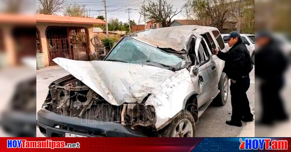 Hoy Tamaulipas Accidentes En Tamaulipas Vuelca Y Resulta Lesionado En