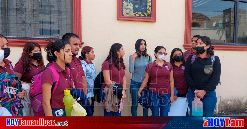 Hoy Tamaulipas Protesta En Tamaulipas Protestan Alumnos De La Normal