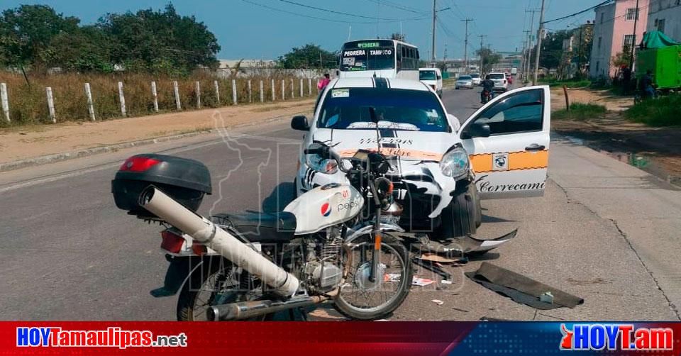 Hoy Tamaulipas Accidente En Tamaulipas Empleado De La Pepsi Resulto