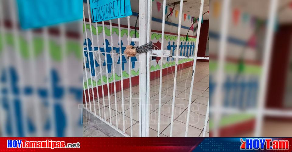 Hoy Tamaulipas Tamaulipas Madres Cierran Primaria Ricardo Flores