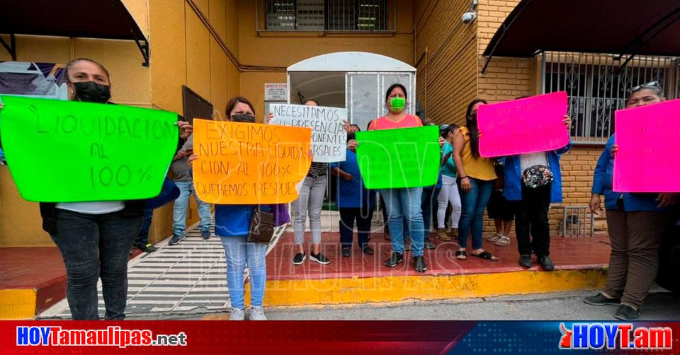 Hoy Tamaulipas Tamaulipas Se Manifiestan En El Sjoiim Trabajadores De