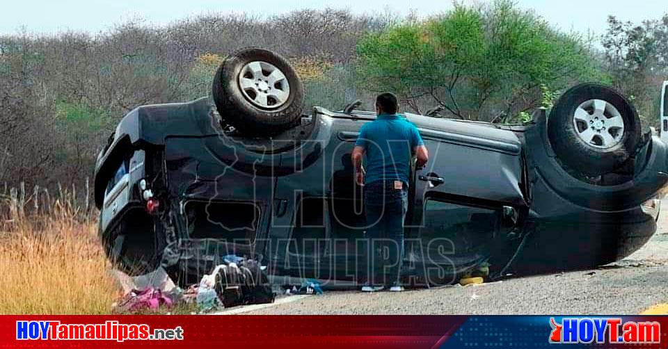 Hoy Tamaulipas Volcadura En Tamaulipas Volcadura En La Carretera