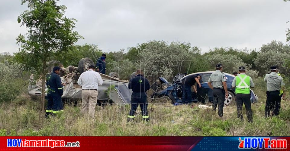 Hoy Tamaulipas Despistado Choca Por Alcance Y Provoca Volcadura En