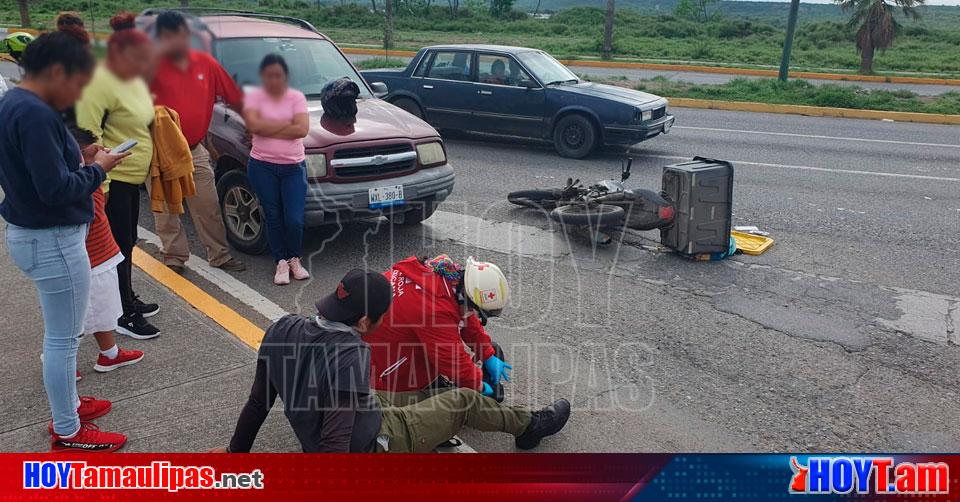 Hoy Tamaulipas Accidentes En Tamaulipas Se Distrae El Volante Y Tumba