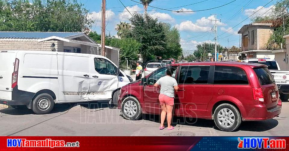 Hoy Tamaulipas Accidentes En Tamaulipas Se Pasa Alto Y Lo Chocan En