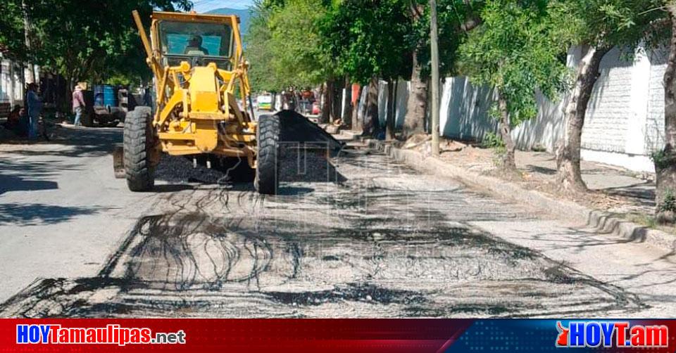 Hoy Tamaulipas Pavimentacion En Tamaulipas Municipio De Victoria